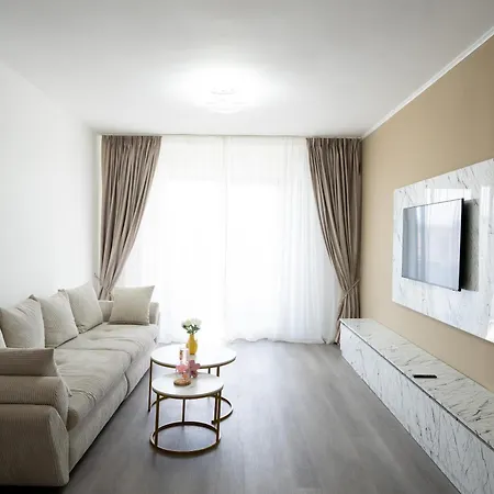 Soni Luxury 1286 Plaza With Private Parking & Self Check-in 公寓 布加勒斯特